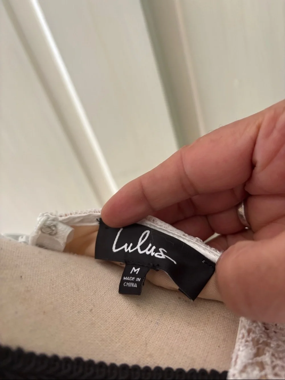 Lulus off white Sleeveless White Lace Bodice Maxi Dress - Picture 6 of 11